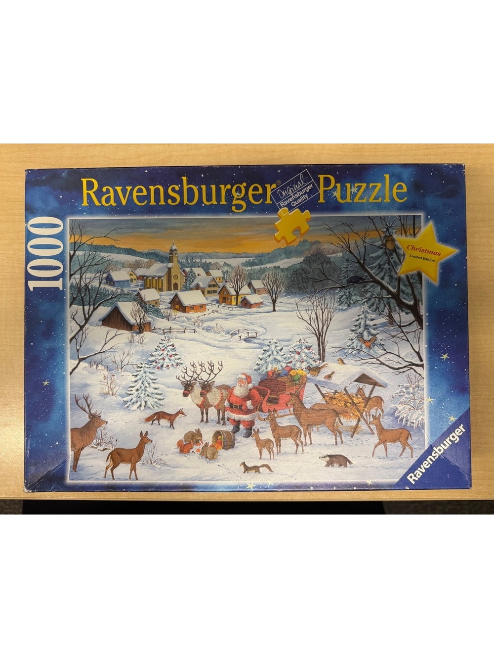 Ravensburger Christmas 2008 Limited Edition 1000 piece PZ7